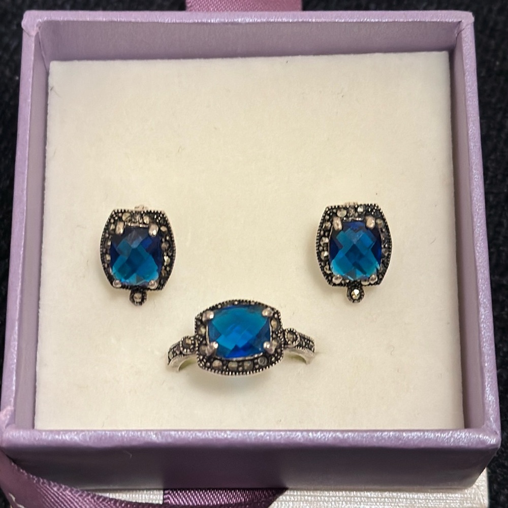 Silver set 925.vintage style.europian designer.